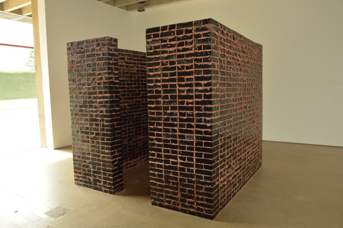 #AlphabetChallenge #WeekGforGlass 
A work of Art built with glass bricks