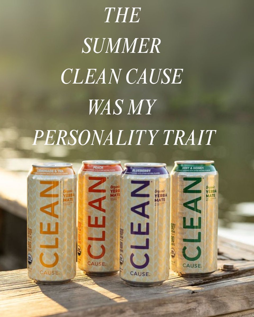 CLEAN Cause tweet media