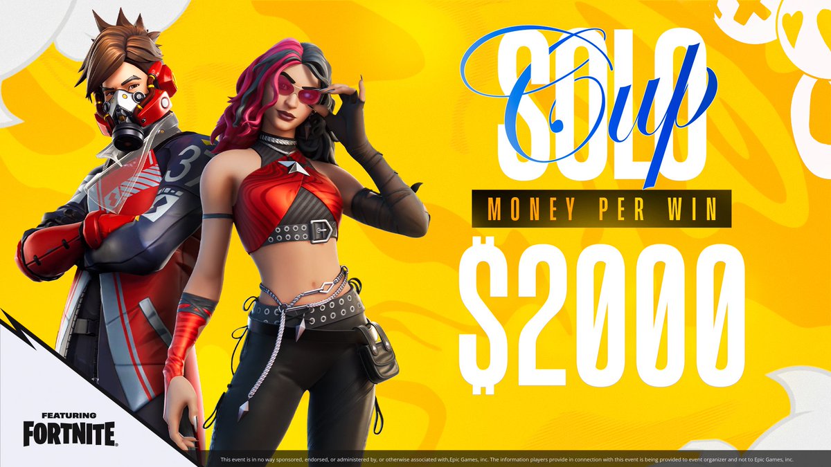 First Solo Cup of the Season ⚡
🏆 $2,000 Solo Cash Cup 🏆
📅 Friday: 5:00 PM EST (tomorrow)

💥 Lobby 1 (100 Pros) - $250 PER WIN (3 Games)
✅  Inviting ALL Pros for Lobby 1 (Reply for Invite) 👇

💥 Open to everyone - Money Per Win for All Players
⬇️ Join the Discord below ⬇️
