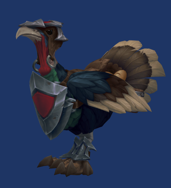 MrGMYT's tweet photo. Patch 11.2.5 brings some new Turkey Mounts to the game. These are all currently listed as Trading Post rewards https://t.co/1bxnKujw6q