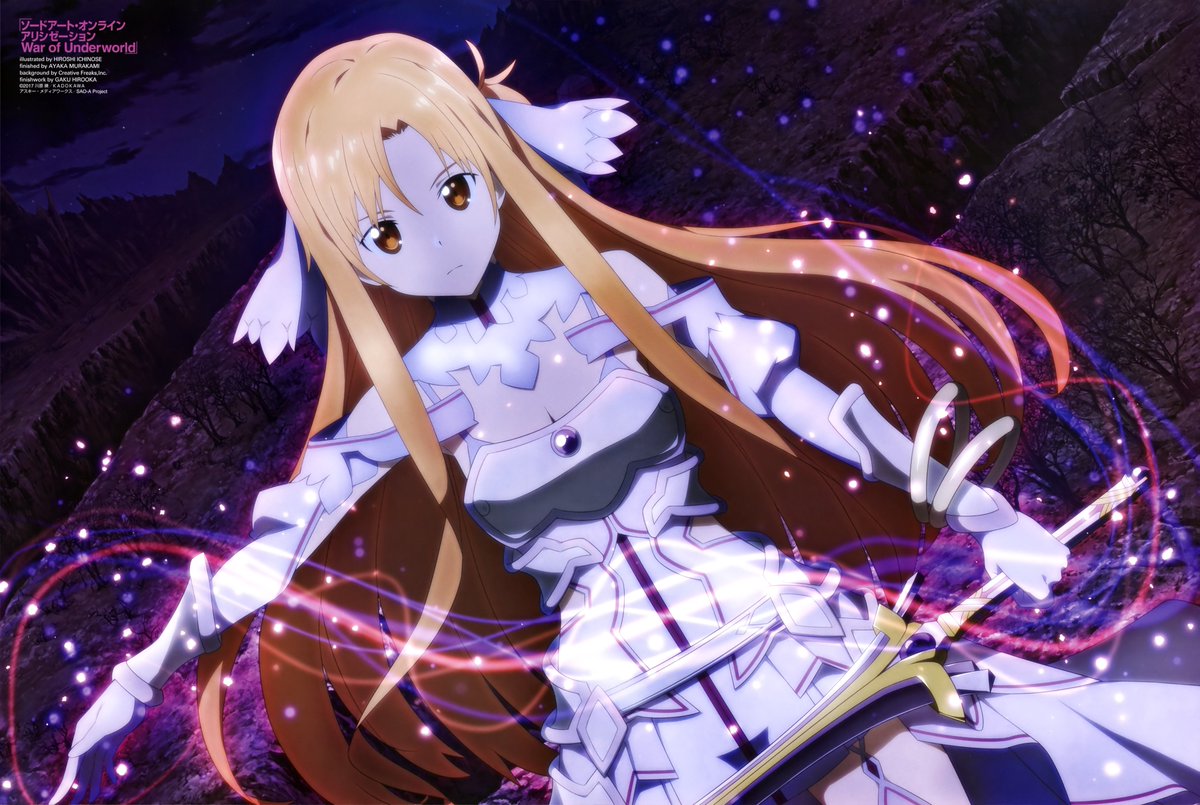Asuna is so cool honestly 🤍🪽