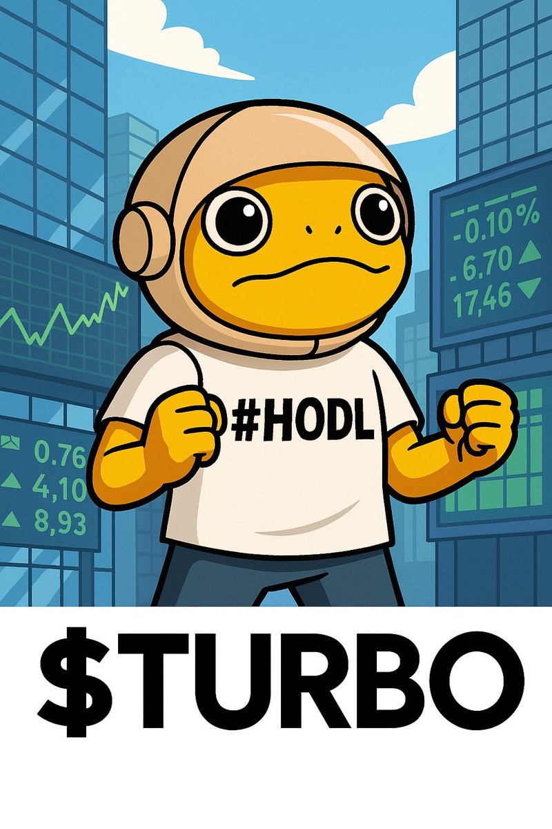 CryptoPbs's tweet image. $TURBO stands confident, knowing the current moment is just part of the journey. 

The real move is still ahead - hold strong and be ready 🚀

When it happens, you’ll be glad you stayed the course 💛

@TurboToadToken

#TURBO #TurboArmy #crypto #memecoin #AI #HODL