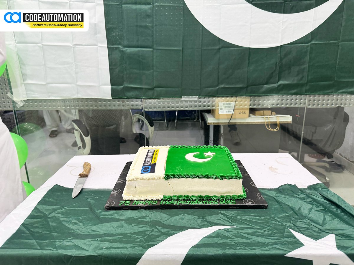 CodeAutomation's tweet image. CodeAutomation.ai’s Pakistan chapter showing true patriotism on this historic day! Together, we’re committed to building a brighter future for our country. 🌟 #PakistanZindabad #IndependenceDay #CodeAutomationAI