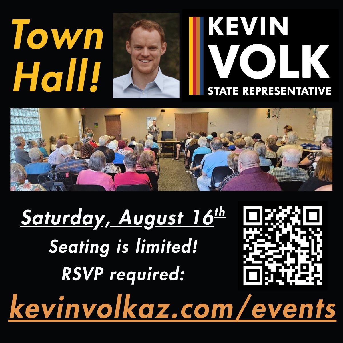 Town Halls for #LD17 residents on Saturday!  One on the East Side, and one in the northwest.

These will be the 5th and 6th events this year I've done to update, and hear from, district residents.

Open registration, but seating is limited, so an RSVP is required.  See you there!