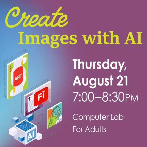 friscolibrary's tweet photo. 🖼️ Join us Thursday, August 21, from 7:00–8:30 pm, and learn to create AI-generated images with Adobe Firefly!
https://t.co/6hlI2L1uzI

#AIArt #ArtificialIntelligence #AdobeFirefly #TechClasses https://t.co/BTKMZUDqCK