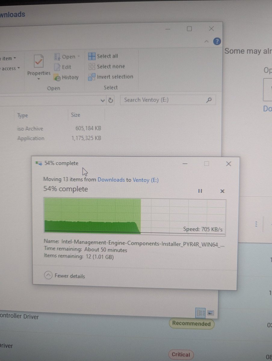 PitzKey's tweet image. Time to buy a new USB. 

Welp, you still need to rely on these to install network drivers.