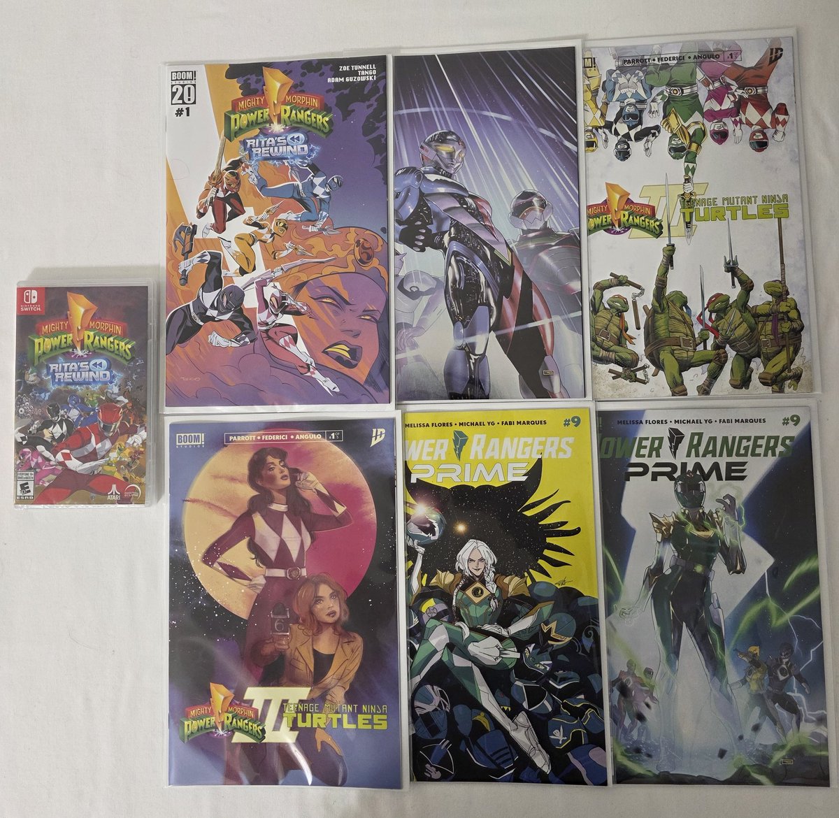 ⚡ Giveaway!⚡

Repost + Like + Follow to win this #MightyMorphin #PowerRangers set of comics and Rita's Rewind game on Nintendo Switch!

Open worldwide!  Giveaway ends 8/17!

#MMPR