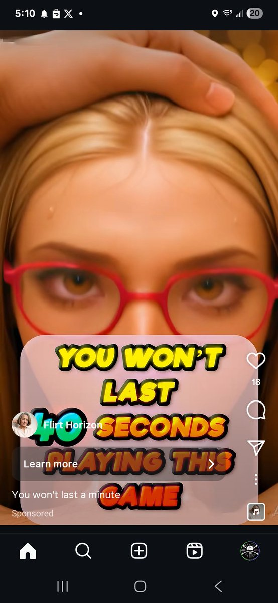 An ad on Instagram reels..... tf