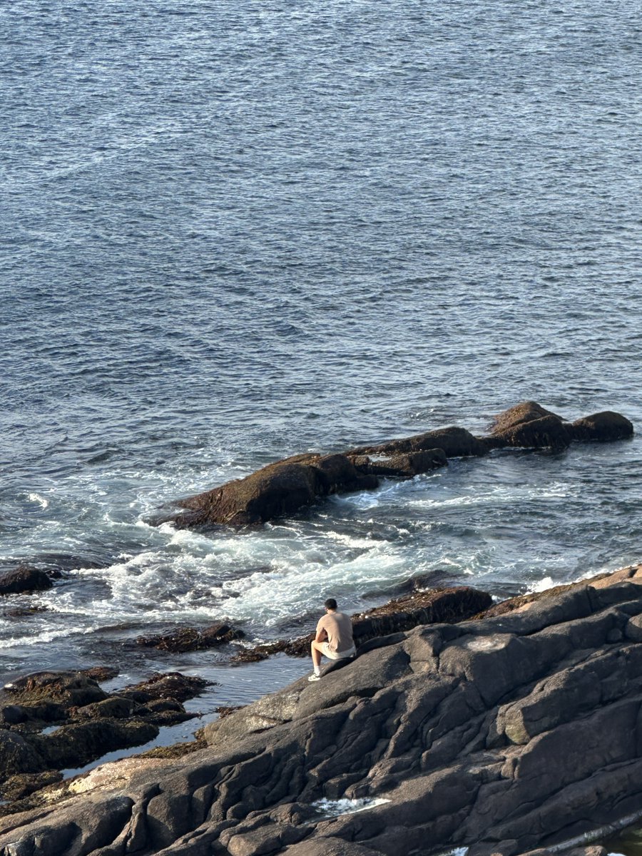 Watching my son and taking a moment to reflect on all that’s behind him, and everything in front of him on the most eastern point of Canada, Cape Spear, Newfoundland.  Thank you to everyone from the bottom of my heart who has helped make this moment possible.