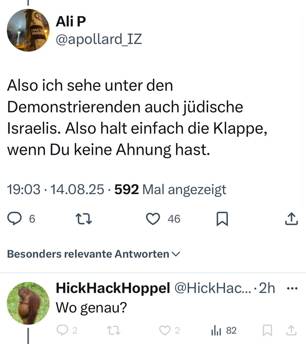 Ali_P_2Punkt0's tweet photo. @HickHackHoppel @thesnake69 @apollard_IZ @ISefati Tja… https://t.co/bEv6Y0nXwA