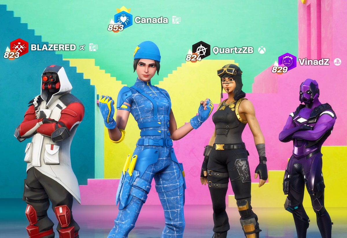 Highest level squad in Fortnite! 🔥