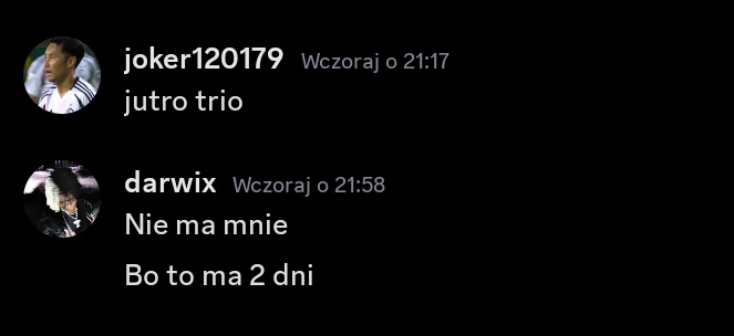Dosłownie napisałem mu że nie zagram tego turnieju