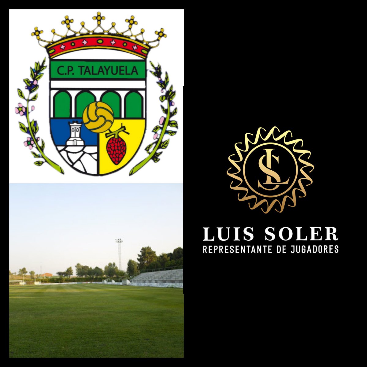 Me enorgullece de anunciar con el Talayuela Club de Extremadura, llevando su logo en la equipación oficial del equipo.

Como parte de este acuerdo, también apoyaré al club con el alquiler de una casa 🏡 donde alojaremos a 5 jugadores, a disposición del club <a href="/CPTalayuela/">C. P. TALAYUELA</a>
