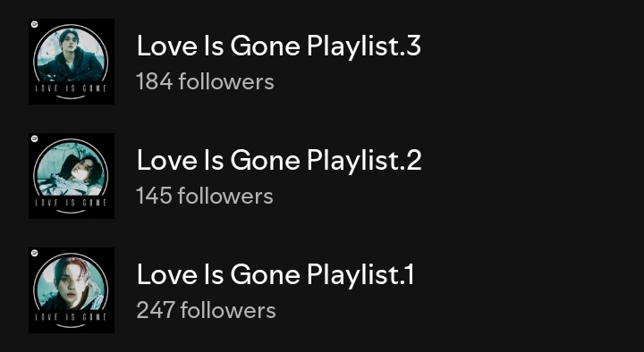 Playlists have been updated with “Love Is Gone (with JOSHUA of SEVENTEEN and Dylan Matthew)”!

It’s not available in all regions yet, but still, make sure to start streaming JOSHUA and SEVENTEEN songs before tracking resets later at 9 AM KST.
🔗: open.spotify.com/user/31kuldalh…