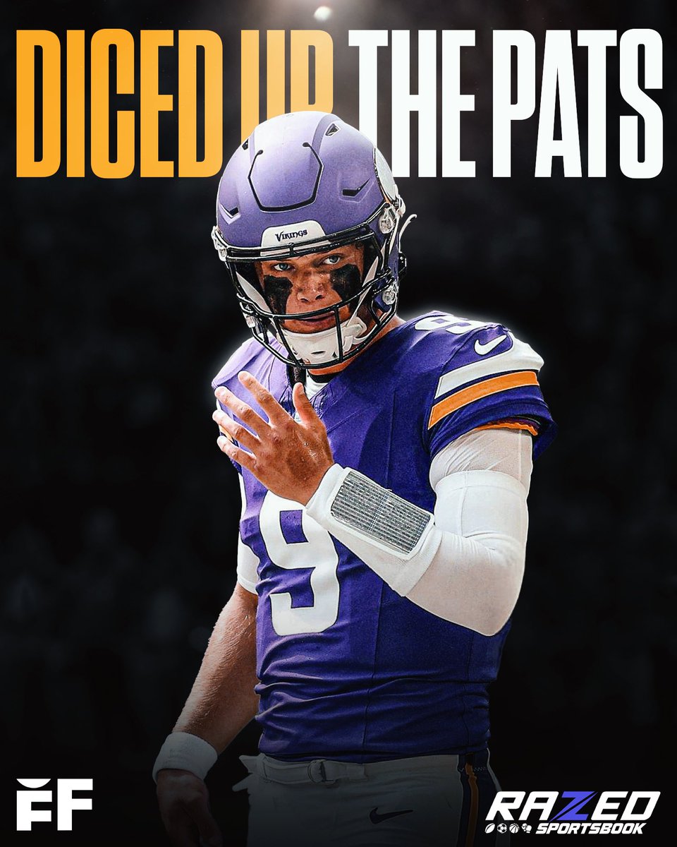 fballforeverhq's tweet photo. Vikings QB J.J. McCarthy DICED UP the Patriots secondary during today’s joint practice and had a sequence where he completed 12 or 13 passes in a row🔥

🔶15/19 PASSING 
🔶5 PASS TD

Quite the impressive showing from the 2024 1st-round pick. https://t.co/Sni8BAacUc
