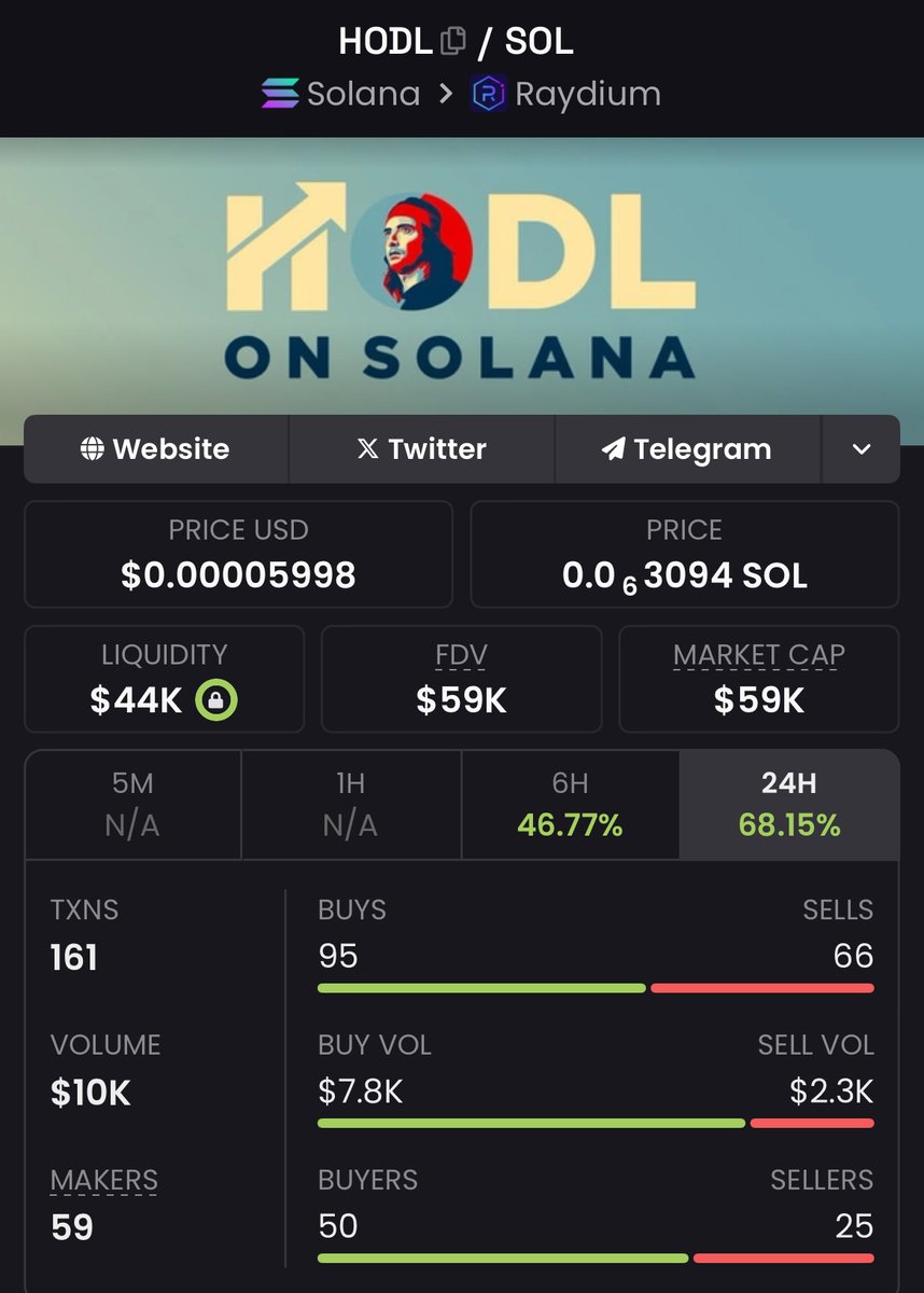 HODL SOLANA tweet media
