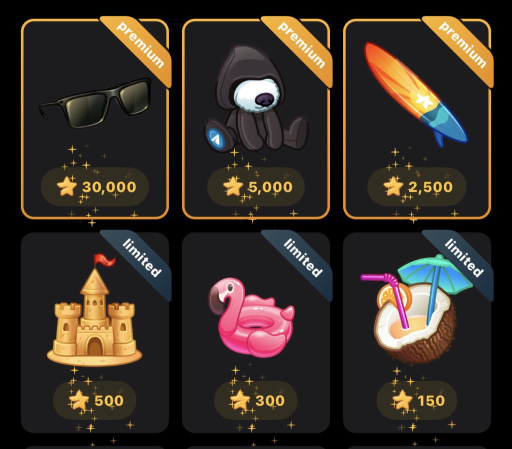 BREAKING: Telegram launched 6 new NFT Gifts collections on $TON with the total supply of 965,000 NFTs that were fully sold out in under 5 minutes.