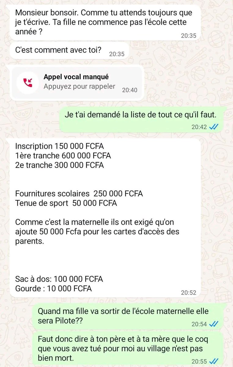 Certaines femmes abusent avec la malhonnêteté 🙌🏽