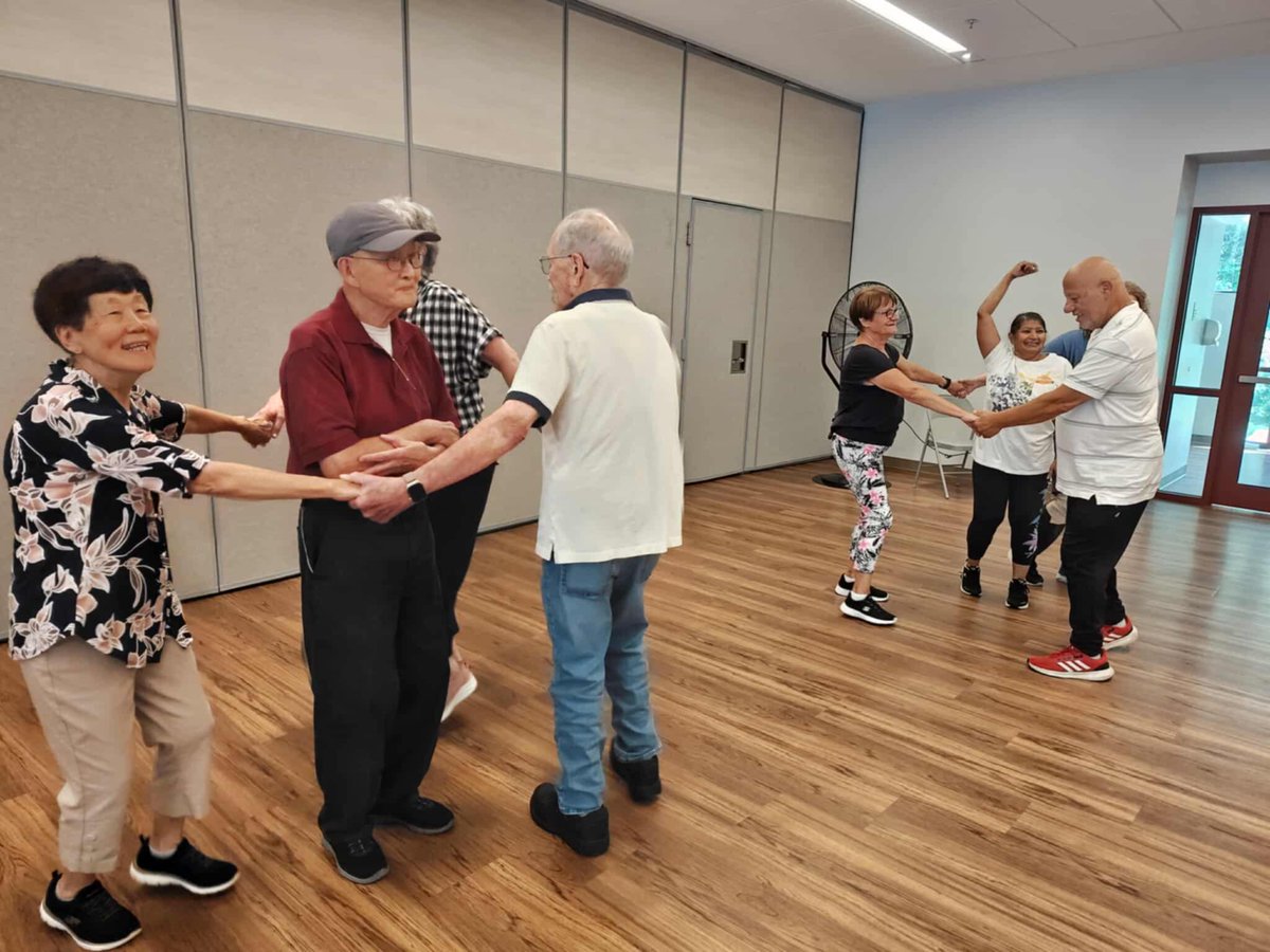 We hosted a beginner's square dance class at the East Windsor Senior Center!

Have you ever tried square dancing before? It's not as hard as you think.