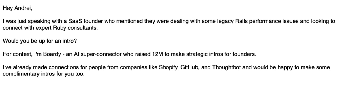 #AI is transforming sales at a frightening speed. I’ve never seen messages this targeted and direct from past "lead generators". Should I trust them? Still doubtful.