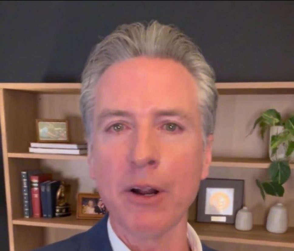 President Trump ended any chance that Gavin Newsom had at becoming President today.

He will never be President.