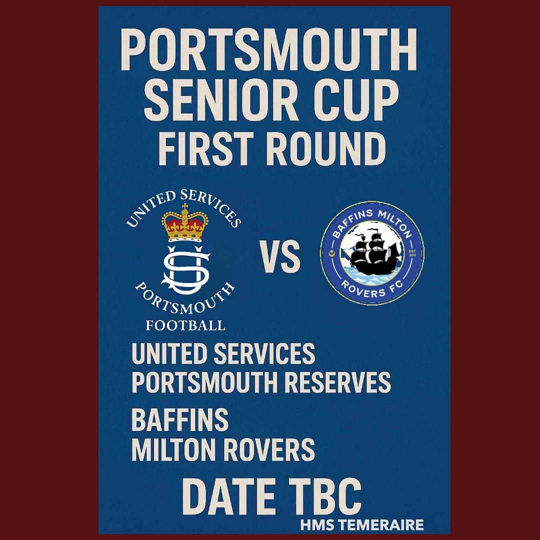United Services Portsmouth Reserves (@uspres2025) on Twitter photo Looking forward to this one. <a href="/BMRFC/">Baffins Milton Rovers FC</a> Looking forward to this one. <a href="/BMRFC/">Baffins Milton Rovers FC</a>