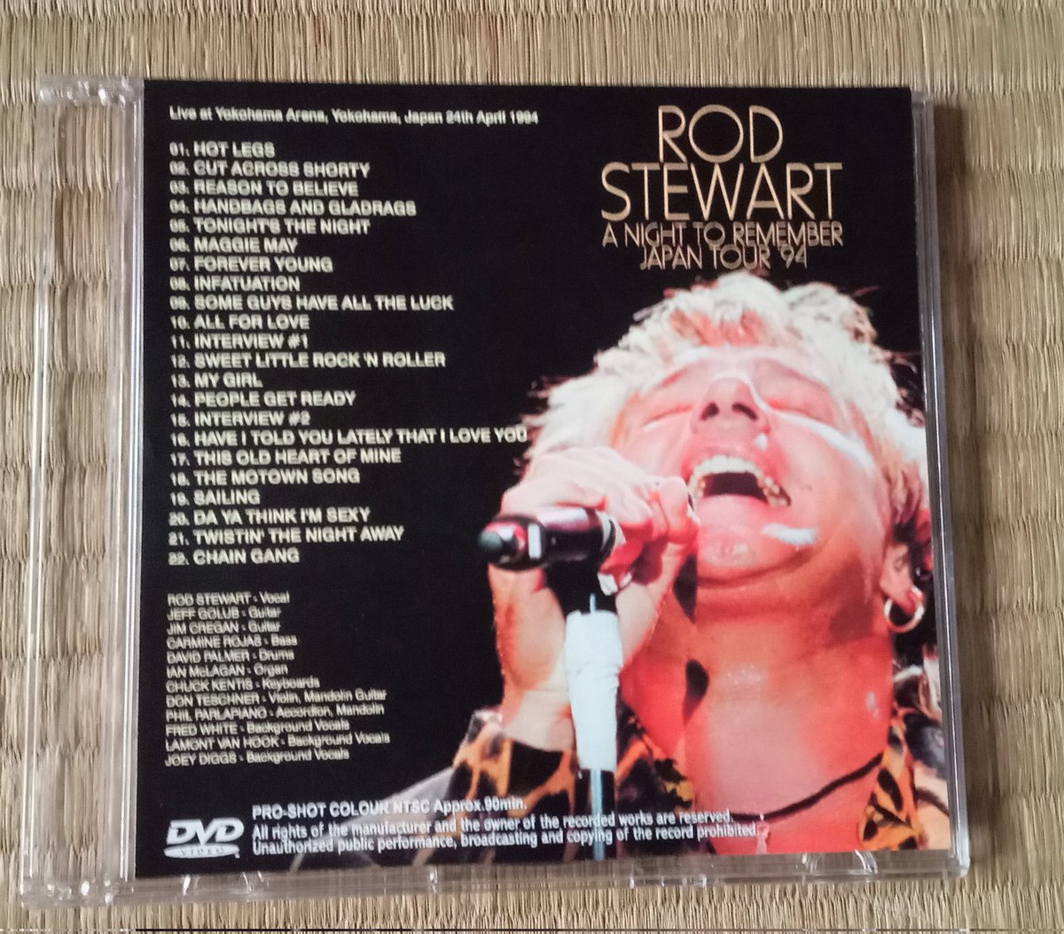corocor87502374's tweet image. goodmorning
決死の聖地巡礼7月入手その12

#RODSTEWART

NIGHT TO REMEMBER TOUR94
1994.4/24横浜アリーナ

📺収録映像が多々なロッドの
アルバム【UNPLUGGED】に従う４回目のJAPANTOUR収録映像90分完全版
🎹にイアンマクレガン🤘
めちゃ元気なロッド🤘

この中からこの🎵を📪しておきます音量注意