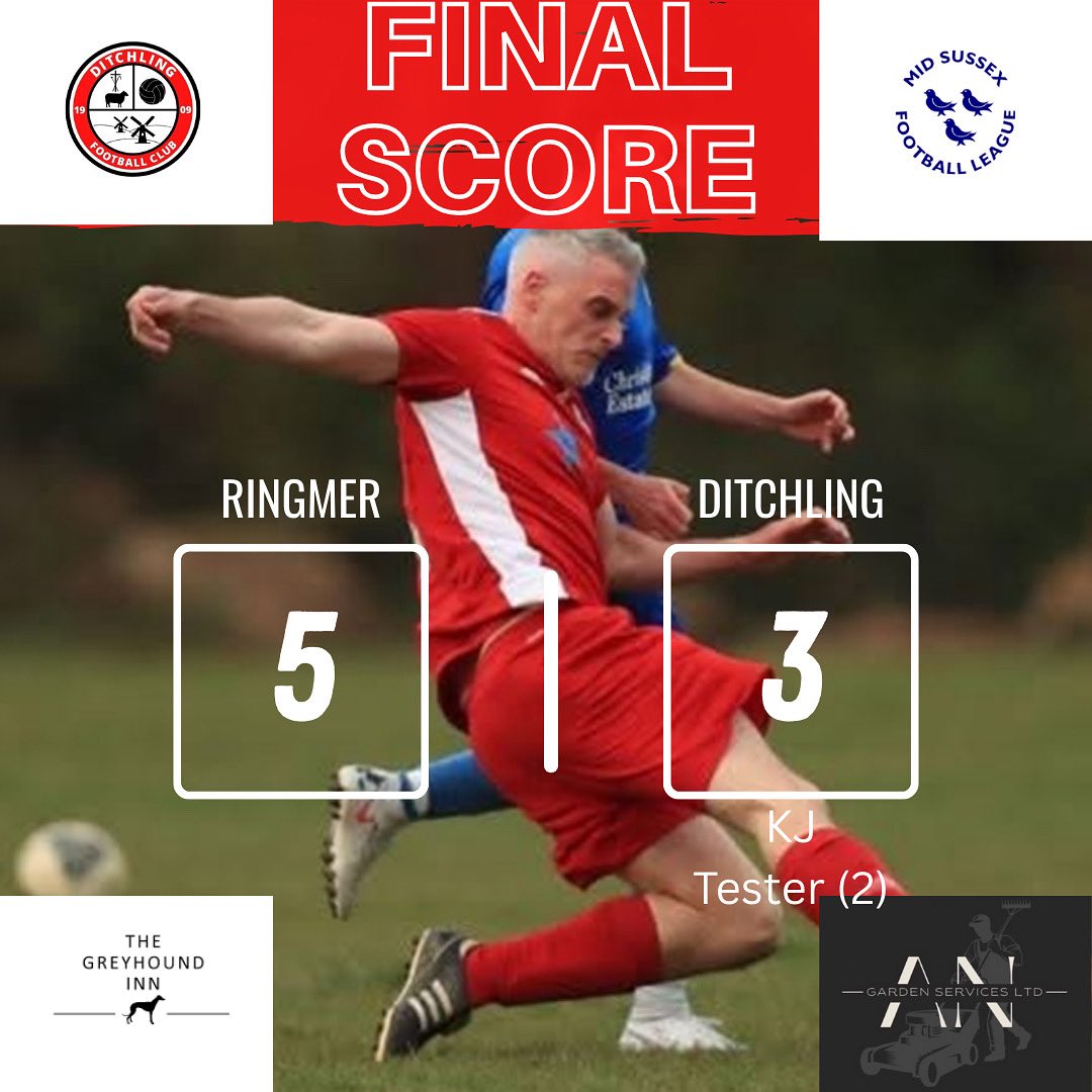 Two very late goals gave Ringmer the win but more valuable minutes in the tank for the lads tonight ahead of the upcoming season.

Thanks to our hosts, @ringmerafc for an enjoyable 90 minutes. On to the next one 💪