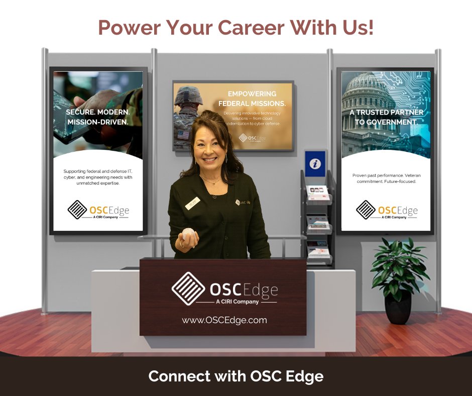OSC_Edge's tweet image. Lynn Schneider is representing #OSCEdge at the 2025 Transitioning Service Members &amp;amp; Veterans Virtual Hiring Event! 

Proud to support veterans as they move into their next career chapter. 

#V3Program #VeteranHiring #MilitaryTransition @VaVeteransSvcs