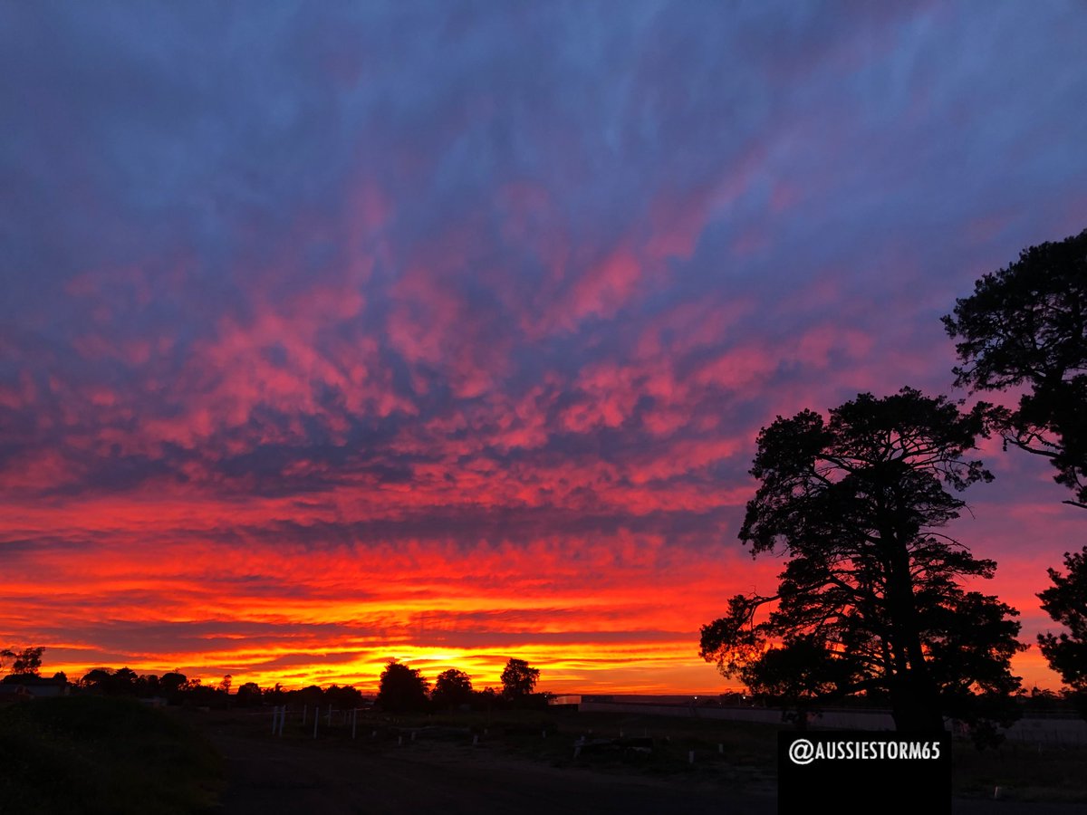aussiestorm65's tweet image. Sunrise - Friday 15th August 2025

Awesome start to the morning, before the weather takes a turn later today. @StormHour 
#sunrise #VicWeather #StormHour #Geelong #janesweather #nofilter #winter