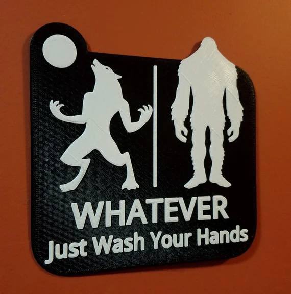 WEREWOLF BATHROOM
