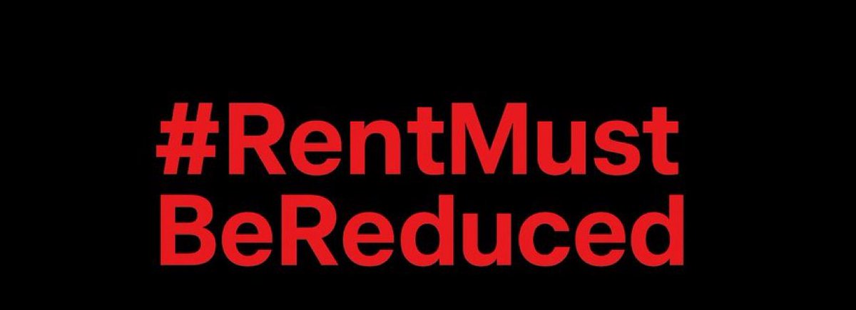 Don’t pass without liking or retweeting this  #RentMustBeReduced