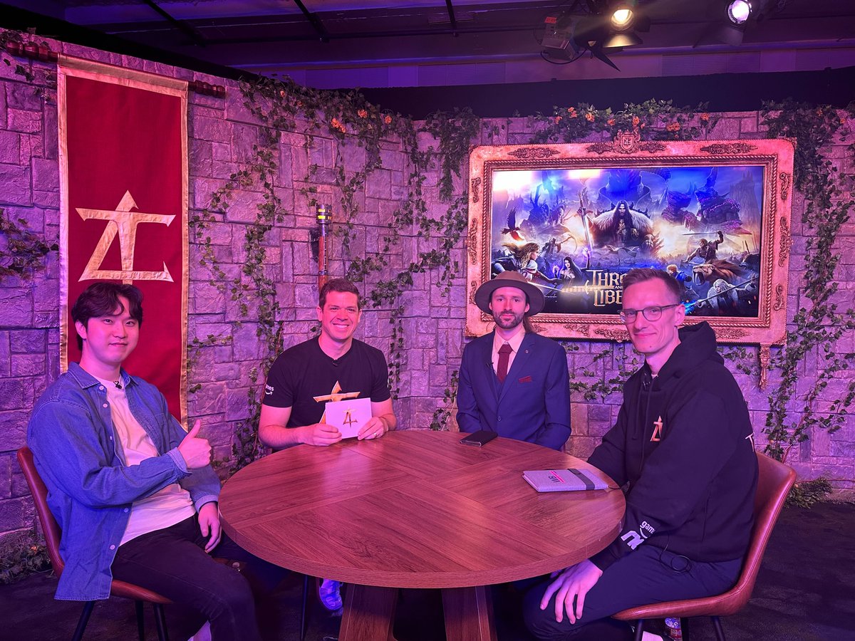 Had an awesome time filming the Creator Roundtable w/ <a href="/AragonYTube/">AragonYoutube</a>, <a href="/GrobsXO/">Grobs</a>, and <a href="/The_Whelps/">The Whelps</a>!

Don't miss the video on August 20. We're revealing the September release date 👀