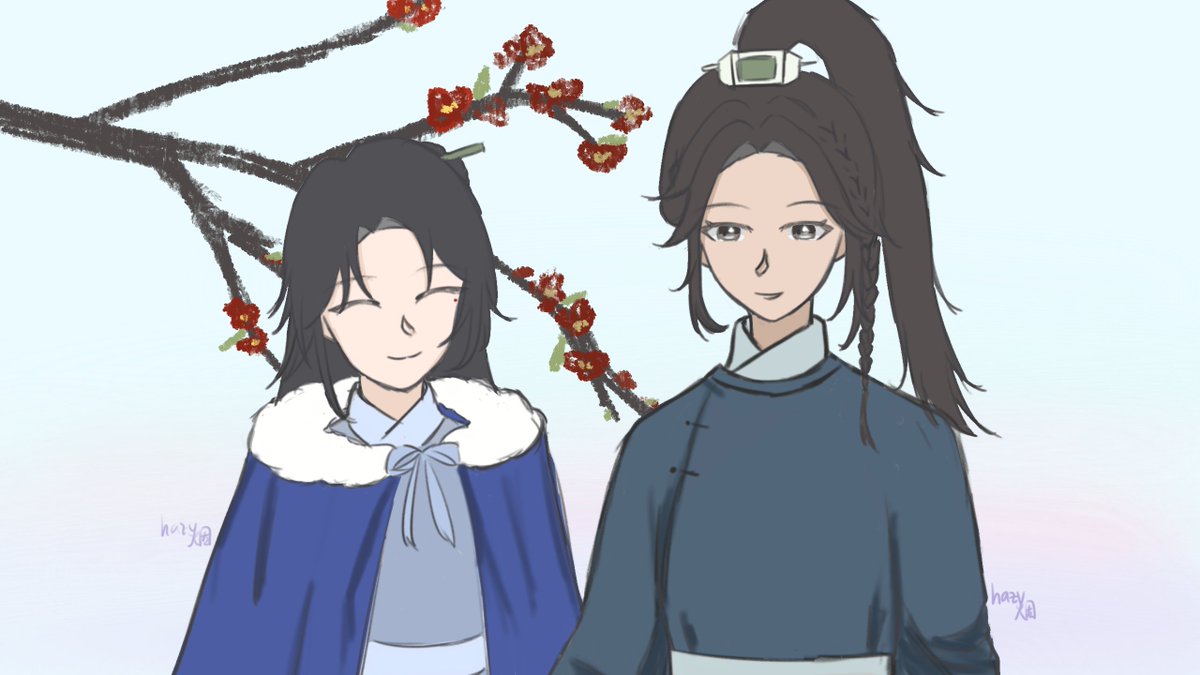 lilyorientalis's tweet photo. #sych #baihe #shanchuanyue #themoonabovetheselands
Wen Mingchang (温明裳) x Luo Qinghe (洛清河)

From now on out, where ever the flowers bloom, we will be together. 

"Every year, the flowers bloom the same, and our love will stay the same."

(年年岁岁花相似，年年岁岁你都在。） https://t.co/OnBmunGL3G