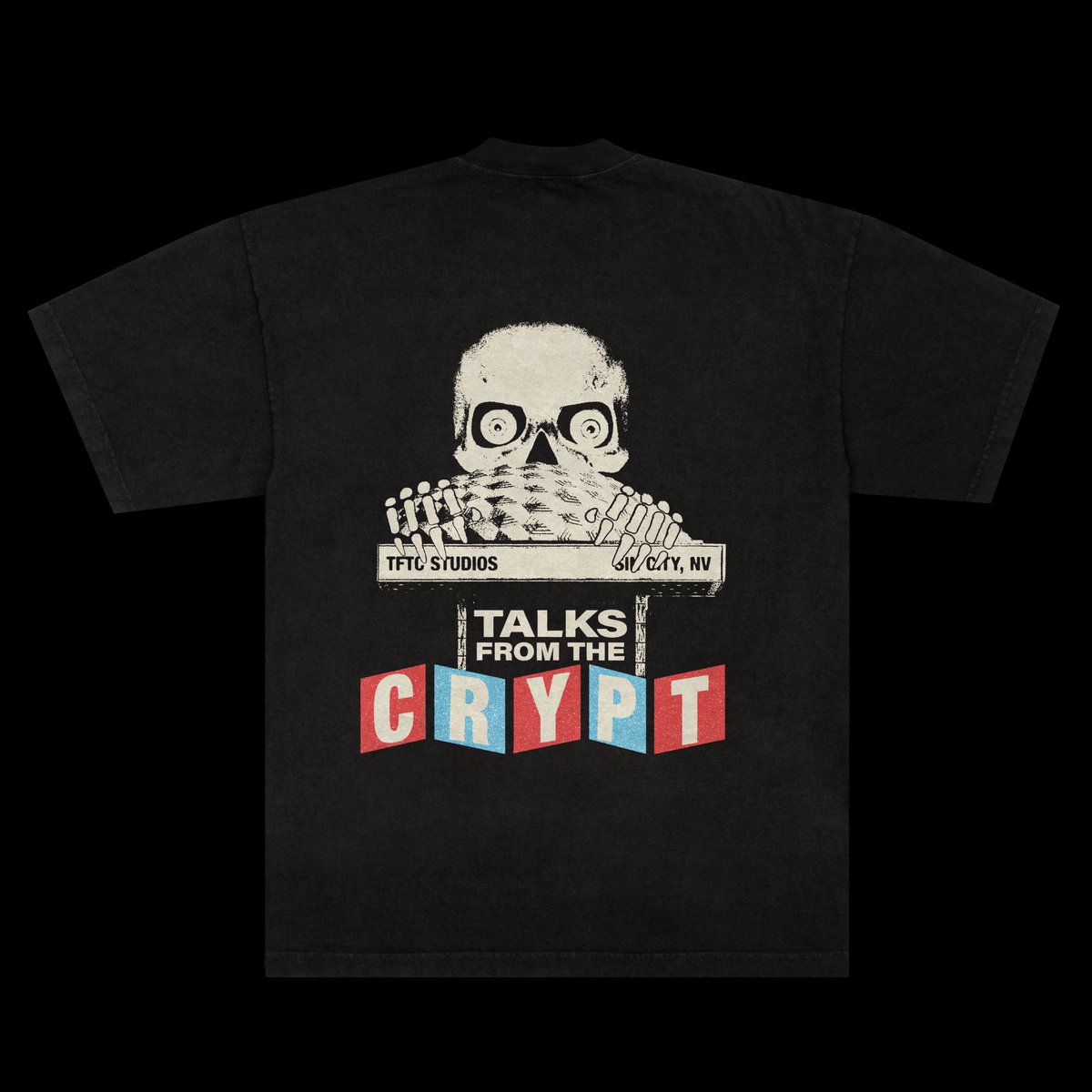 TFTCryptPodcast's tweet image. new merch is loading…what should we call this one? the crypt-o-rama dome? 🎃 #cummingsoon #talksfromthecrypt