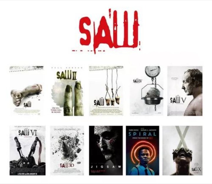 Yo y mi saga 🖤🎬