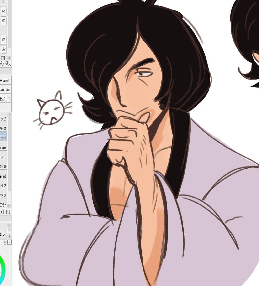 cute Goemon I found lost in my drawing folders