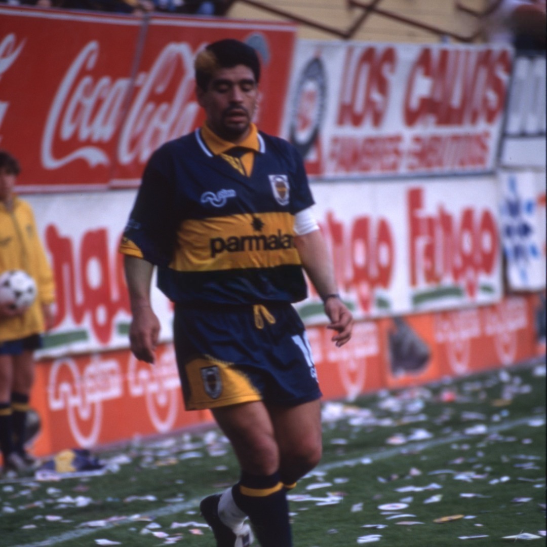 7 de Octubre de 1995,el regreso de Diego a Boca y la visita de Charly García 💪