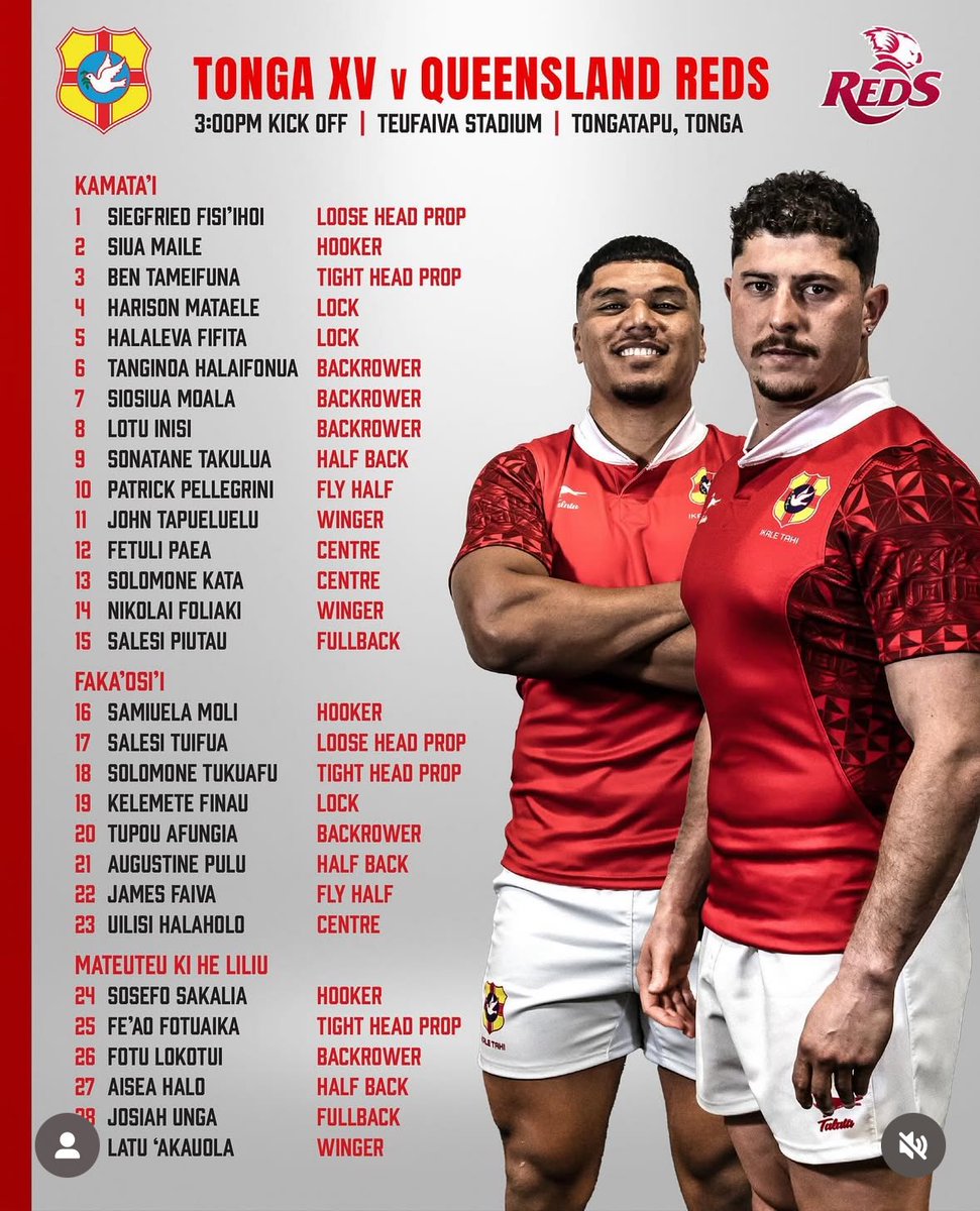 dragonsrfc's tweet image. 🇹🇴 Pob lwc to 🆕🐉 Fetuli Paea who features for Tonga XV against @redsrugby this Friday… 💪

#WeAreGwentRugby