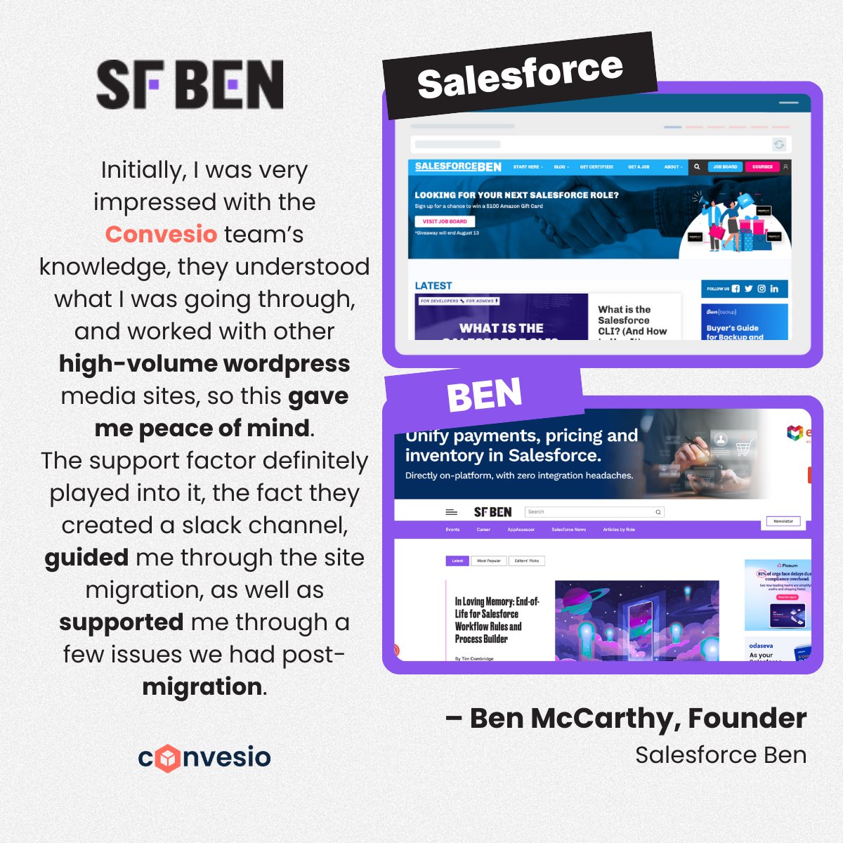 convesio's tweet image. Before Convesio: 🚫 Downtime during peak traffic
After Convesio: ✅ Stability, scalability &amp;amp; expert support—even during surges.

Salesforce Ben can now focus on content, not crashes.
convesio.com/case-studies/s…

📌 Want the same peace of mind? DM us.
#WordPress #WebsiteUptime
