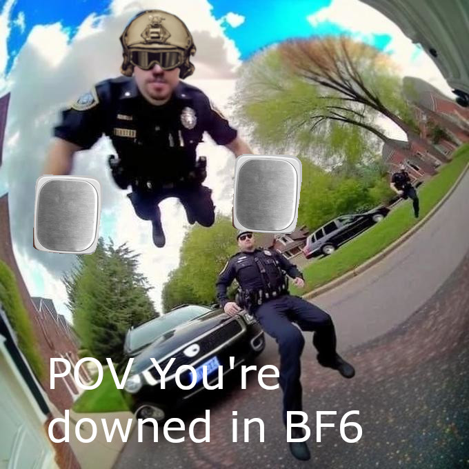 Snowthegrinlin's tweet photo. just had a game of breakthrough and this is what i was doing at the last point #Battlefield6 #Battlefield6beta https://t.co/q7VJIXbzpO