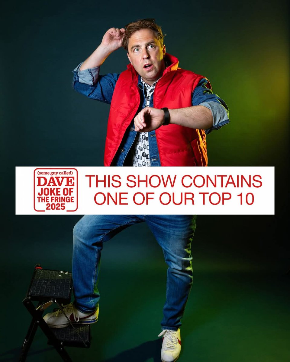 Josephine Liptrott (@jo_liptrott) on Twitter photo He's only made the "Joke of the Fringe" Top 10!! 👏👏👏 Even more reason to catch <a href="/DaveBibby/">Dave Bibby BA (Hons)</a>'s bloody brilliant #EdinburghFringe show, Hasta la Vista, Bibby, while you can! (Only 3 performances left!!) 3.35pm at the Bansee Labyrinth! He's only made the "Joke of the Fringe" Top 10!! 👏👏👏 Even more reason to catch <a href="/DaveBibby/">Dave Bibby BA (Hons)</a>'s bloody brilliant #EdinburghFringe show, Hasta la Vista, Bibby, while you can! (Only 3 performances left!!) 3.35pm at the Bansee Labyrinth!