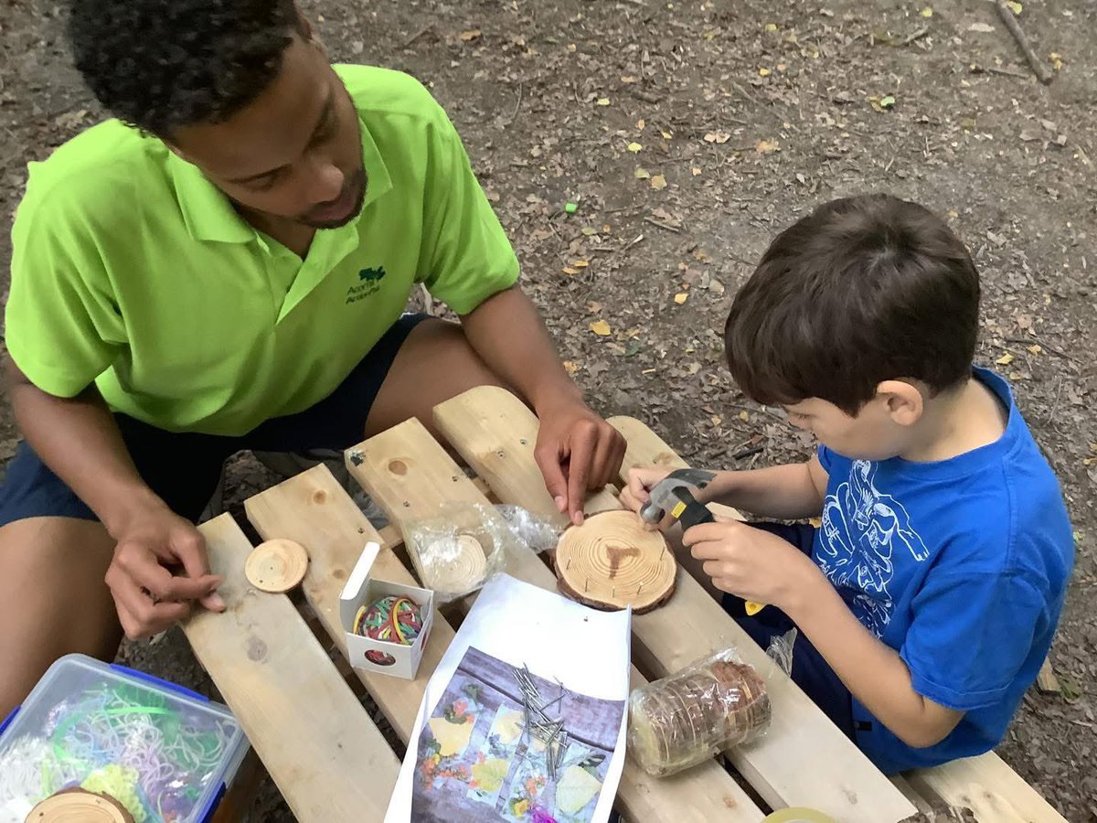 AcornsActionPak's tweet photo. The Bushcraft Adventures for our 10-11s at our Forest School site yesterday were packed with excitement. The children learned new skills, explored the great outdoors and discovered how much fun nature can be. https://t.co/aDKWK81gfl