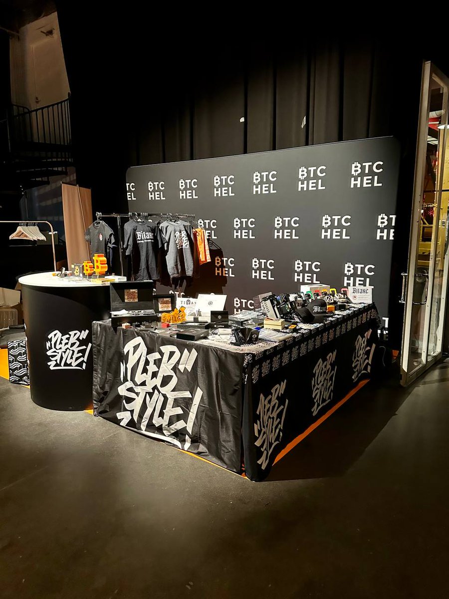 Plebstyle | Steel Titanium Wallet (@pleb_style) on Twitter photo All set up for <a href="/btchelevent/">₿TCHEL2025 🇫🇮</a> ! 🇫🇮
My booth’s open for the next two days.
WHO WILL BE THERE?!
Let’s go! 🔥🔥🔥 All set up for <a href="/btchelevent/">₿TCHEL2025 🇫🇮</a> ! 🇫🇮
My booth’s open for the next two days.
WHO WILL BE THERE?!
Let’s go! 🔥🔥🔥
