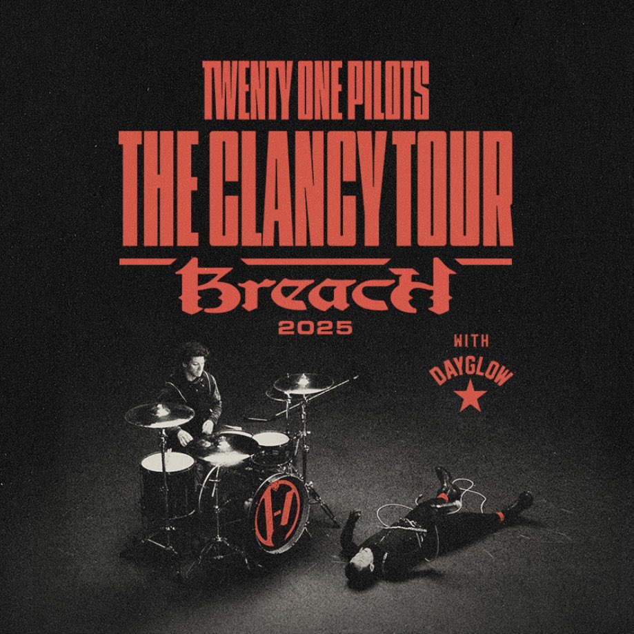 TOPUPDATERS's tweet photo. Dayglow joins The Clancy Tour: Breach 2025! https://t.co/ny81dZazf4