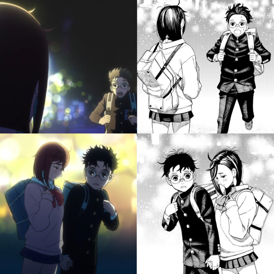 this scene was perfect 💕 #Dandadan