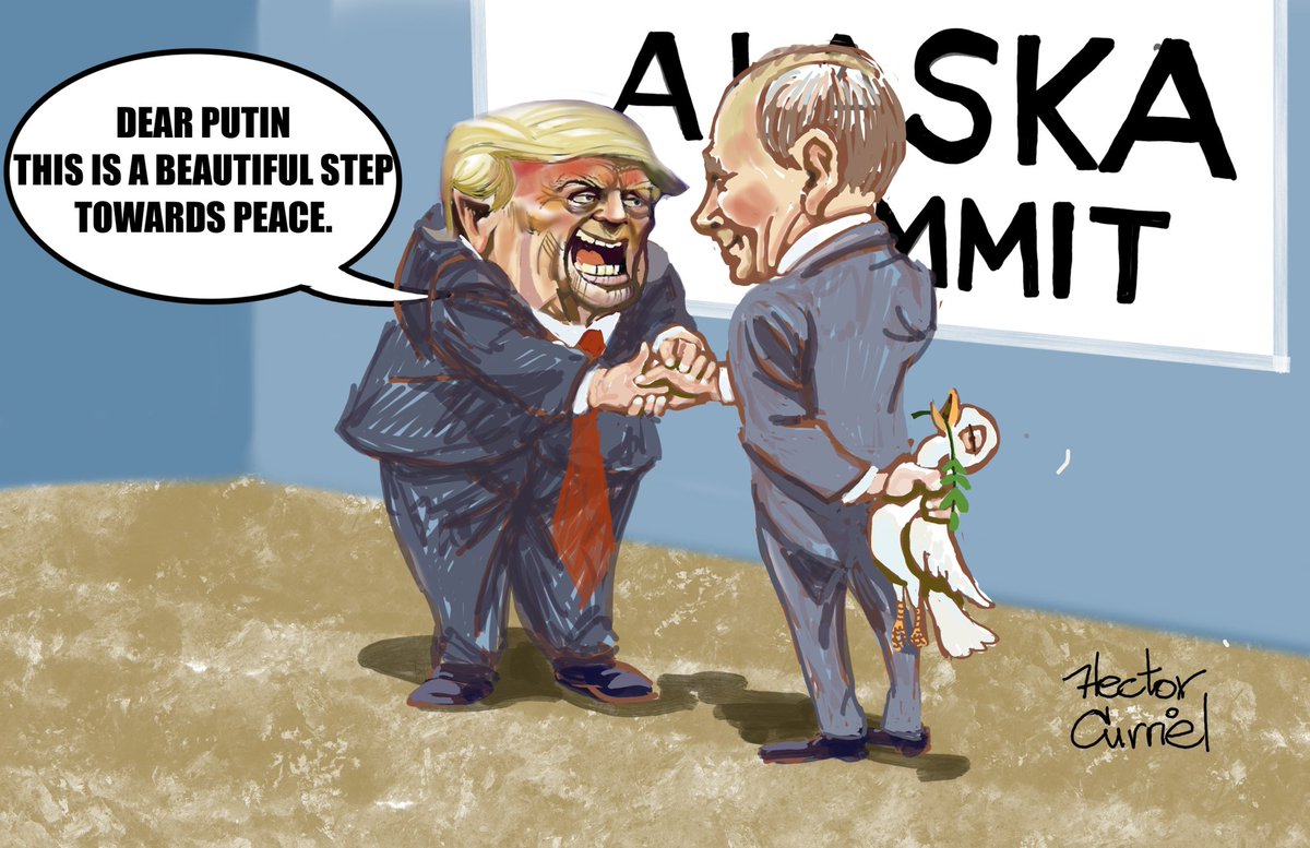 Trump-Putin Alaska Summit 
#trump #DonaldTrump #Putin #Putin_und_Trump #AlaskaSummit #AlaskaMeeting #alaska2025 #Ukraine #UkraineRussiaWar️️ #cartoon