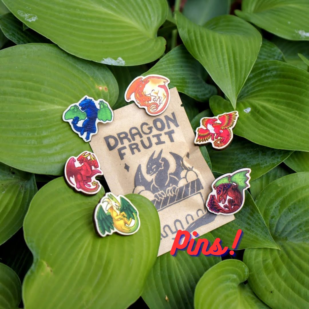Dragon Fruit Pins! 🍒
I've been working on my own shop and products you can buy with my art on it. I have so much love for these guys, so please check them out. I would love to make more products like them. Link in my pinned tweet!
#Dragons #pins #SmallBiz #ArtistOnTwittermass