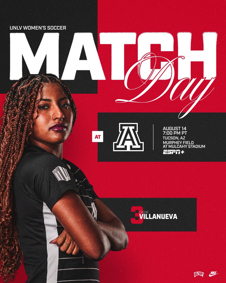UNLVwSoccer's tweet photo. Kicking off the season tonight‼️

🆚 @ArizonaSoccer 
📍Tucson, AZ
🏟 Murphey Field at Mulcahy Stadium
⏰ 7 p.m. PT
📊 https://t.co/x01IkacCel
💻 ESPN+ https://t.co/UKSFzuBk01