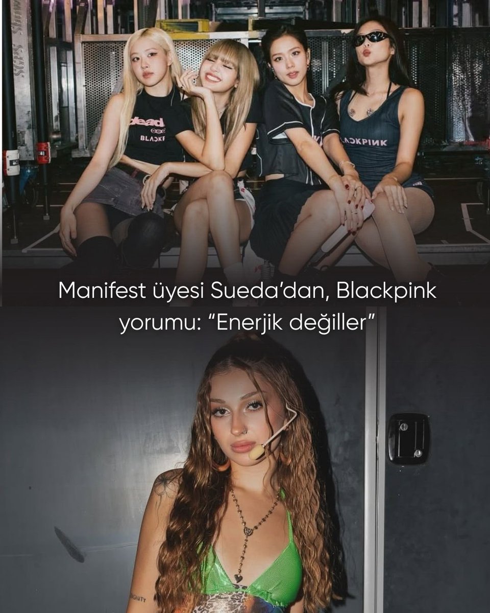 Manifest grubu üyesi Sueda’nın, Blackpink konseri için yaptığı yorum tepki topladı.

‘’Blackpink konserini izledim. Böyle bir şey yok. Yani o kadar ‘enerjiksizler ki’, çok kötü değil mi? Bir de bize bak.’’ dedi.

Sen bu konuda ne düşünüyorsun?